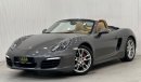 Porsche Boxster S 2015 Porsche Boxster S, Jan 2025 Porsche Warranty, Full Agency Service History, GCC