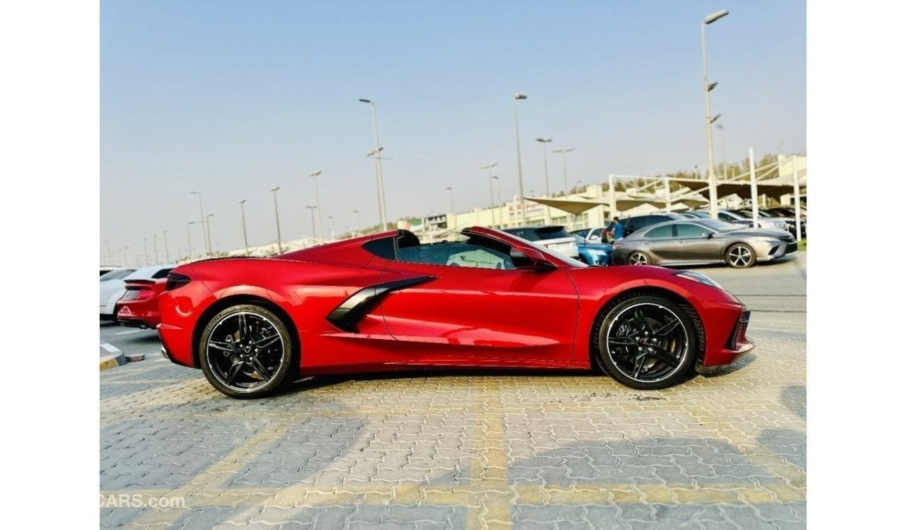 Chevrolet Corvette C8 | Monthly AED 4460/- | 0% DP | Big Screen | Paddle Shifters | Leather Seats | # 02419