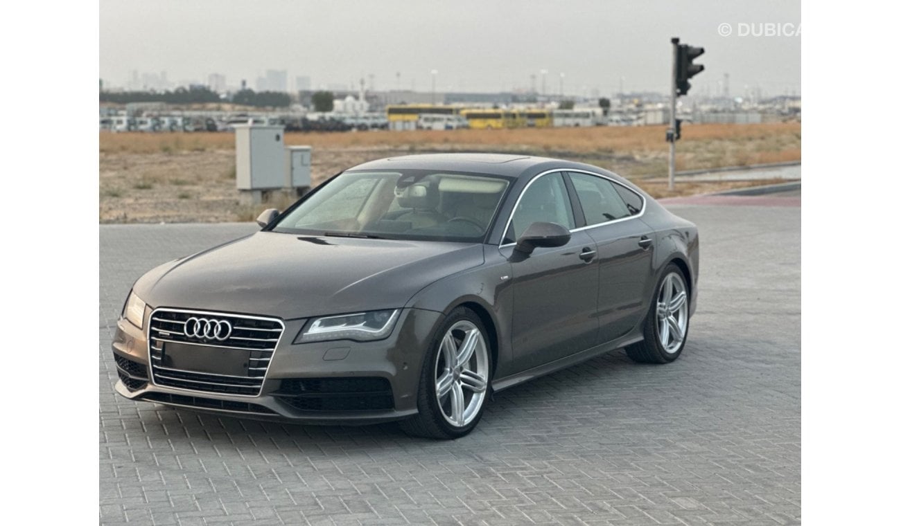 Audi A7 S-Line MODEL 2013 GCC CAR PERFECT CONDITION FULL OPTION S LINE SUN ROOF LEATHER SEATS FULL ELECTRIC