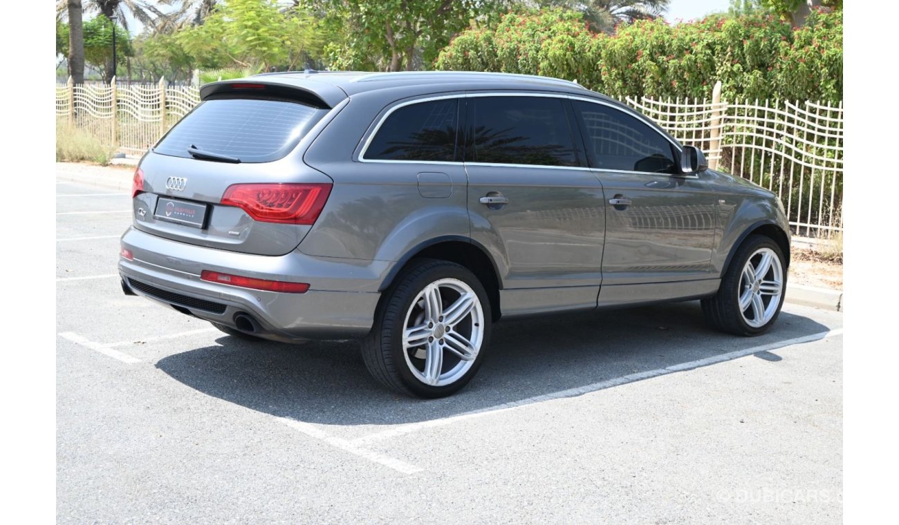 Audi Q7 FSI quattro S-Line 0% DP - FSH - AUDI Q7 S-LINE 3.0SC 2015 - FIRST OWNER - WELL MAINTAINED - GCC