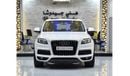 Audi Q7 EXCELLENT DEAL for our Audi Q7 S-Line 4.2L QUATTRO ( 2010 Model ) in White Color GCC Specs