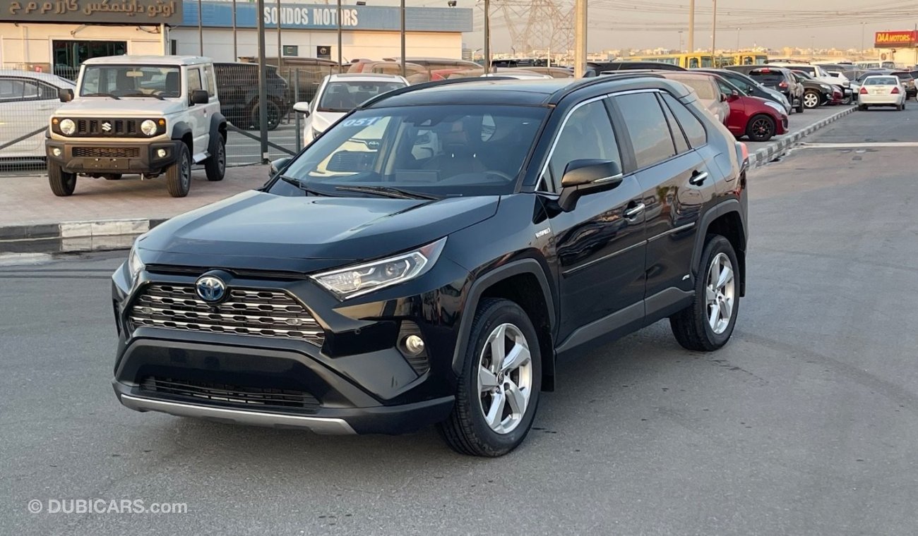 تويوتا راف ٤ 2021 TOYOTA RAV4 LIMITED HYBRID 4x4 PANORAMIC ROOF 360CAMERA IMPORTED FROM USA