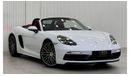 Porsche 718 Boxster 2019 Porsche 718 Boxster GTS, One Year Warranty, Porsche Agency Full Service History, GCC