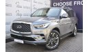 Infiniti QX80 AED 2959 PM | 5.6L V8 4WD LUXURY GCC DEALER WARRANTY