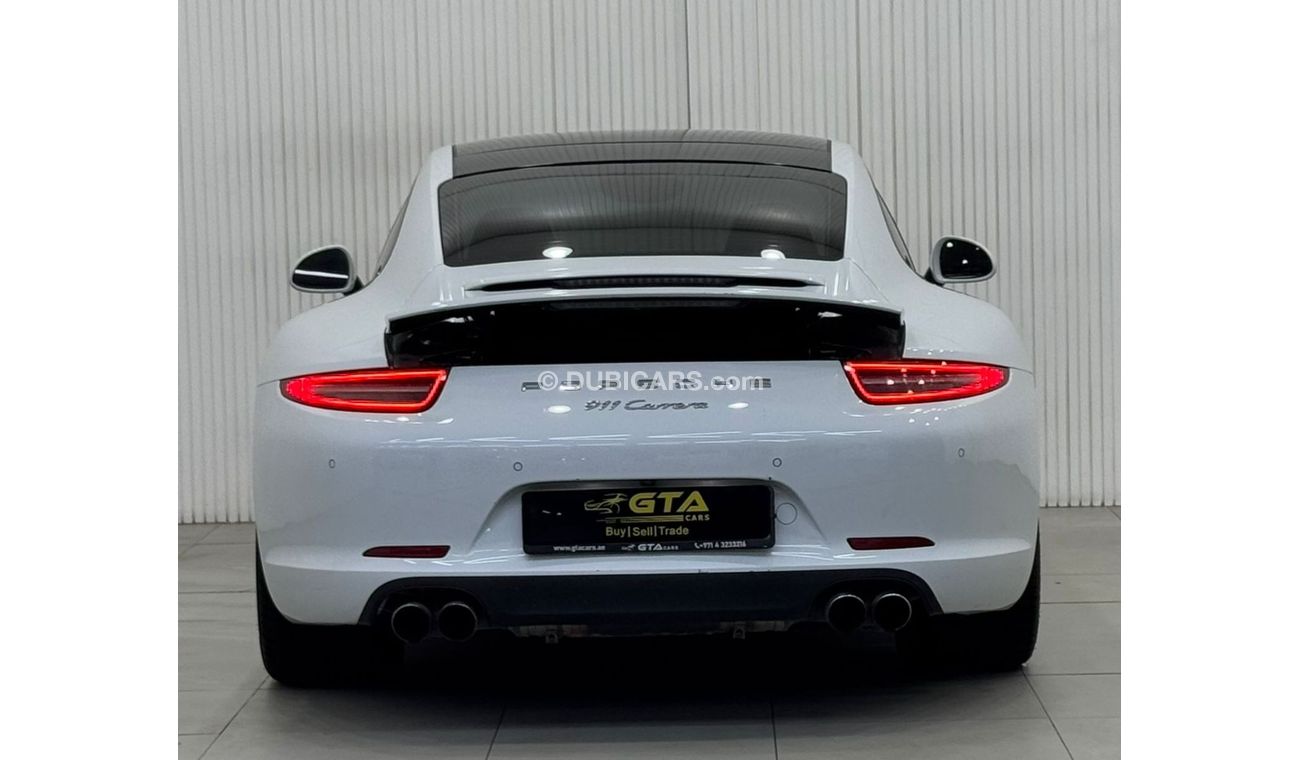 بورش 911 Carrera 3.4L Coupe 2015 Porsche 911 Carrera, Excellent Condition, Service History, GCC