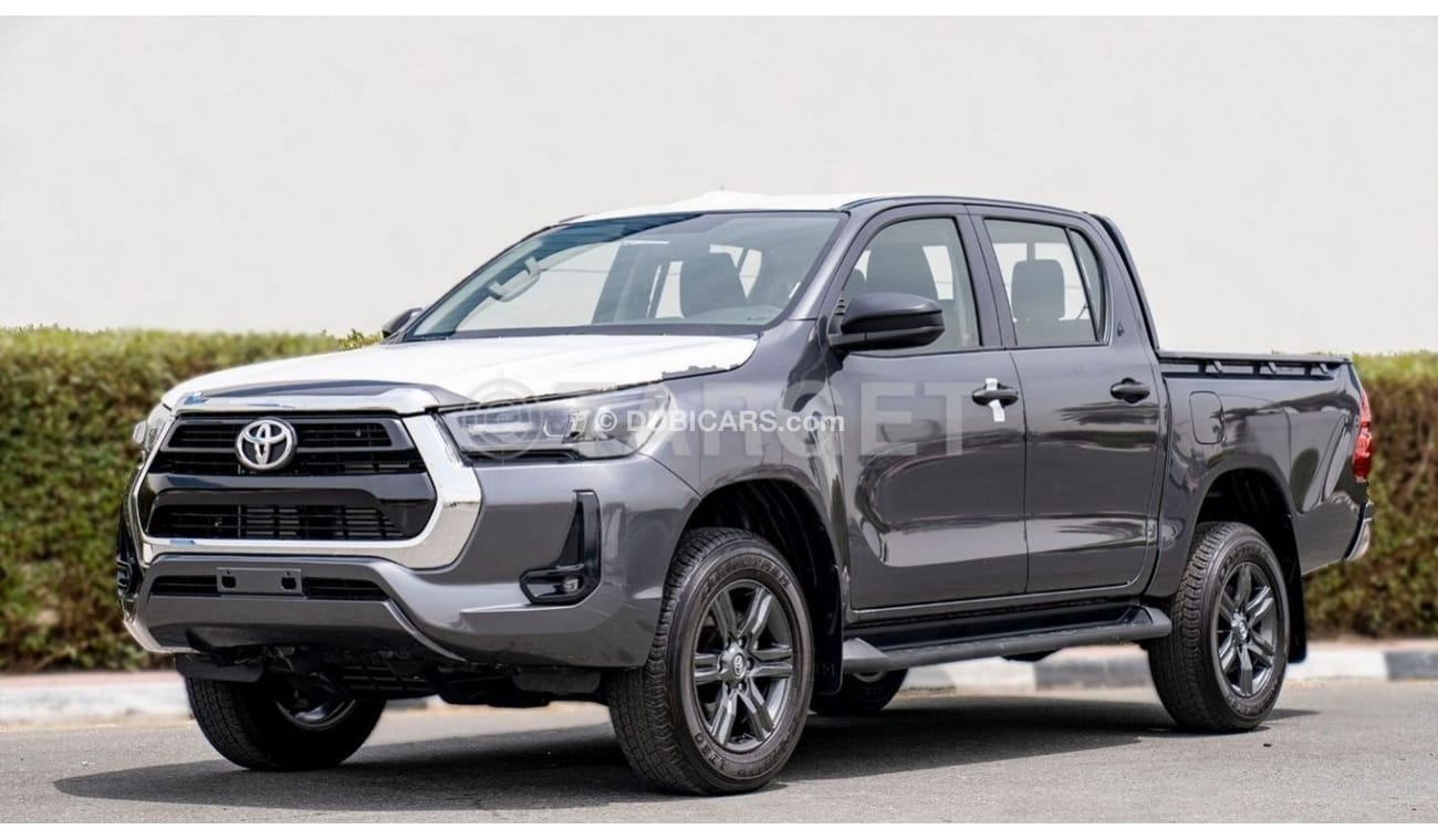 تويوتا هيلوكس TOYOTA HILUX DC 2.4D MT 4X4 P.WINDOW MY2023 – GREY