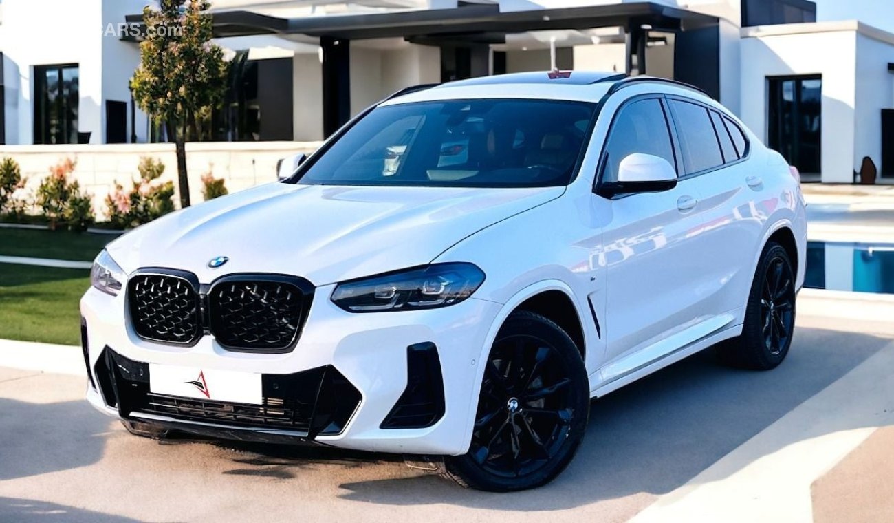 بي أم دبليو X4M AED 3200 PM | UNDER WARRANTY | FSH |  BMW X4M XDRIVE30i | GCC | 2022 | NO FLOOD