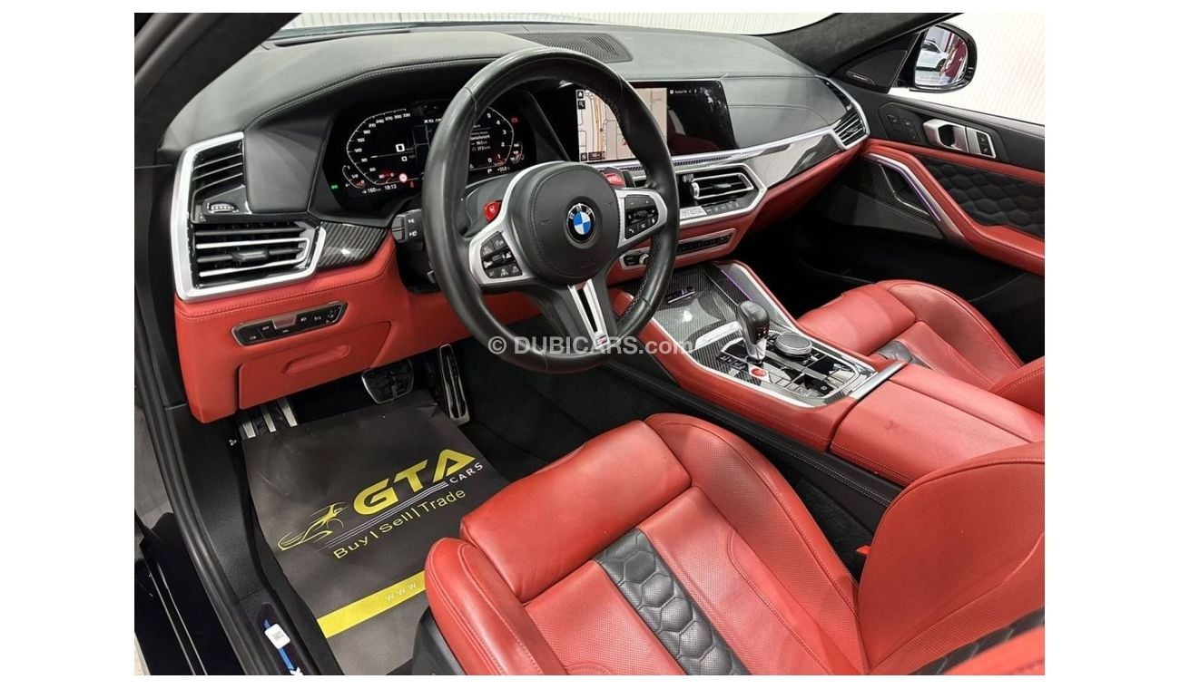 BMW X6M 2022 BMW X6M Competition, Feb 2027 BMW Warranty + Service Pack, Fully Loaded, Low Kms, GCC Specs