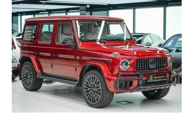 Mercedes-Benz G 63 AMG Mercedes-Benz G63 | 2025 GCC 0km | Agency Warranty | AMG | 22 Inch Rims | Double Night Package