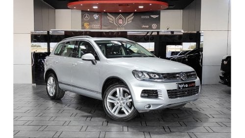 فولكس واجن طوارق AED 2,100 P.M | 2015 VOLKSWAGEN TOUAREG SPORT V6 3.6L | GCC 360 * CAMERAS | FULLY LOADED | PANORAMIC