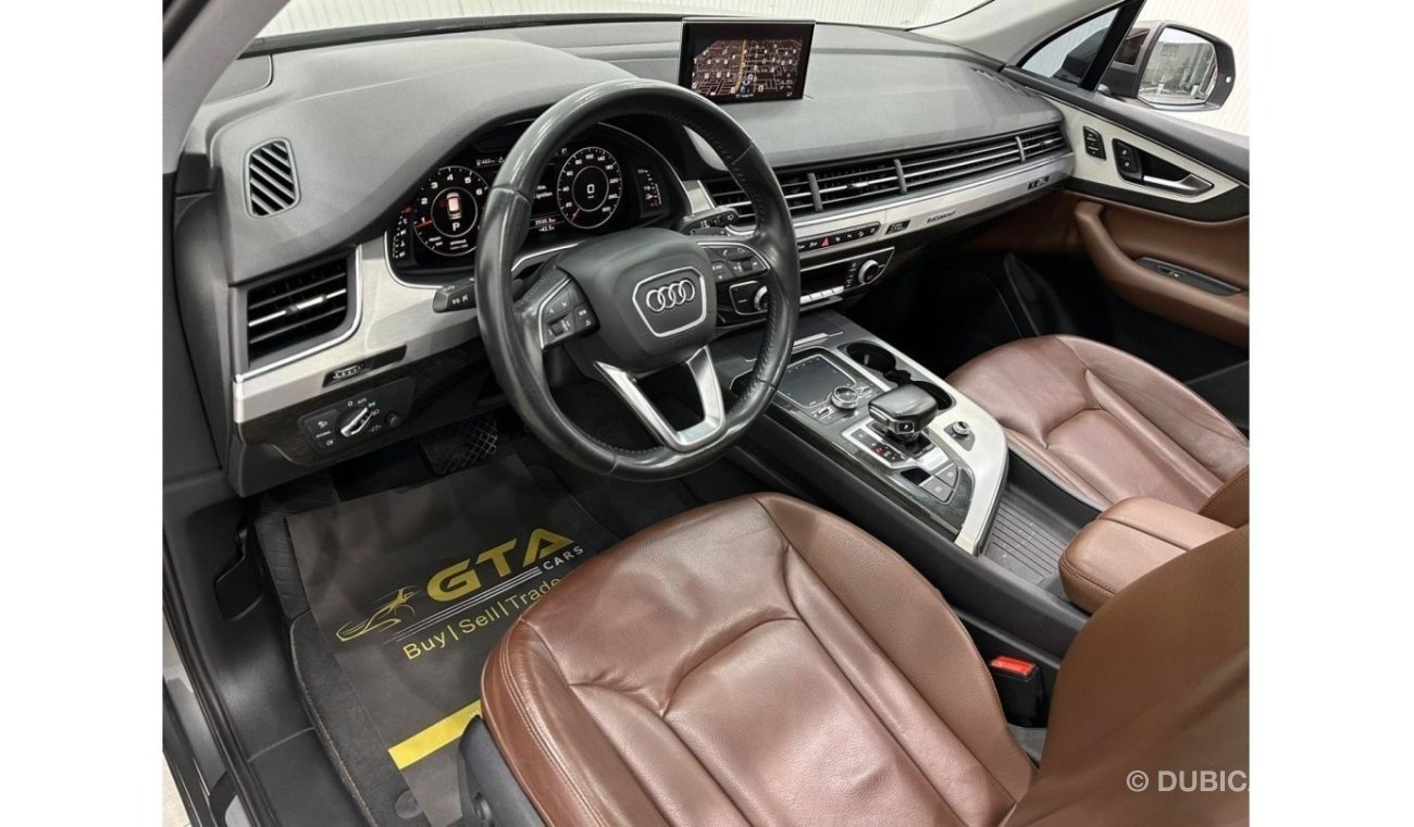 Audi Q7 2018 Audi Q7 45 TFSI Quattro 7 Seater, Warranty, Full Service History, GCC