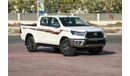 تويوتا هيلوكس 2025 TOYOTA HILUX GLXS 2.7 - SUPER WHITE inside MAROON | Export Only