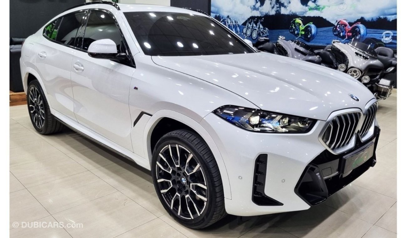 بي أم دبليو X6 BMW X6 XDRIVE 40I M KIT 2024 0 KM WITH 3 YEARS WARRANTY FOR 369K AED