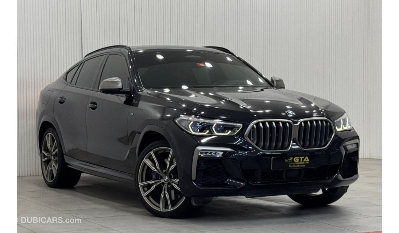 BMW X6 50i Exclusive 4.4L 2021 BMW X6 M50i, 2026 AGMC Agency Warranty + Service Package, Full Service Histo