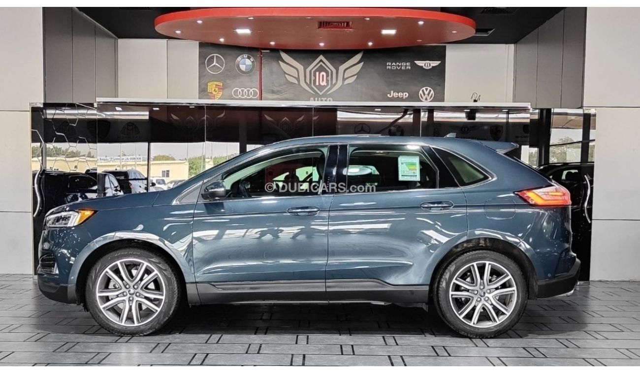 Ford Edge AED 1,600 P.M | 2019 FORD EDGE TITANIUM | UNDER AGENCY WARRANTY | GCC | PANORAMIC ROOF | FSH