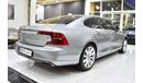 فولفو S90 EXCELLENT DEAL for our Volvo S90 T6 AWD ( 2018 Model ) in Silver Color GCC Specs