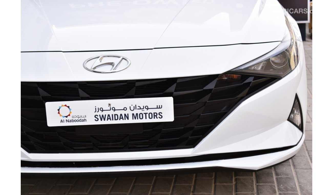 Hyundai Elantra AED 939 PM | 1.6L SMART GCC DEALER WARRANTY