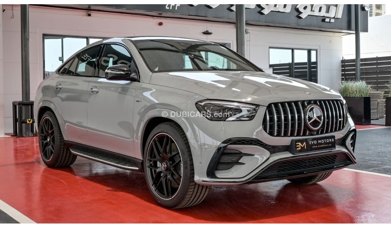 مرسيدس بنز GLE 53 AMG كوبيه باقة تجميل جديدة*(AMG، ليلاً، ركن السيارة، راحة، ذاكرة، كروم)* HUD* 360* بانوراما* إضاءة محيطة* بورم