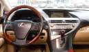 Lexus RX350 2010 Model Gulf specs Sunroof Navigation camera leather interiors cruse control