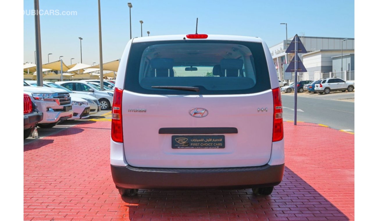 هيونداي H-1 2018 | HYUNDAI H1 | PASSANGER VAN 12-SEATER | GCC | VERY WELL-MAINTAINED | SPECTACULAR CONDITION |