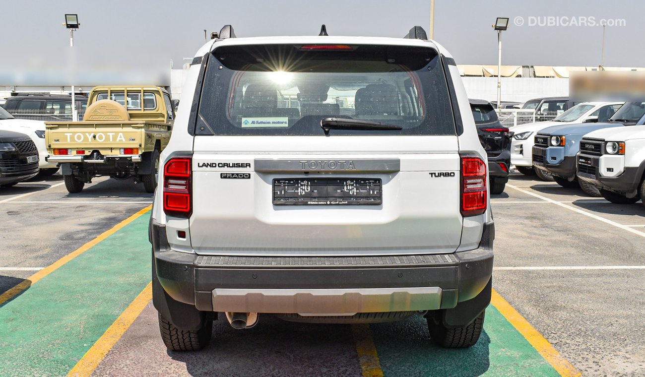 Toyota Prado 2.0L Turbu Petrol  Al Futaim warranty