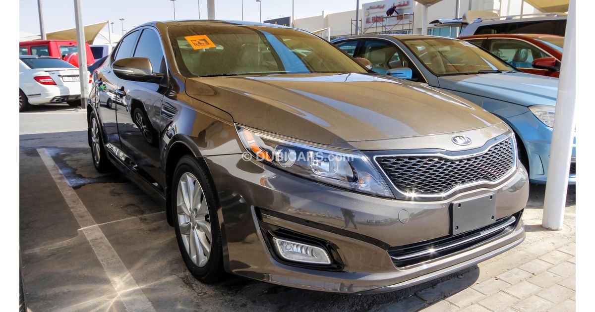 Kia Optima EX for sale: AED 44,000. Grey/Silver, 2015