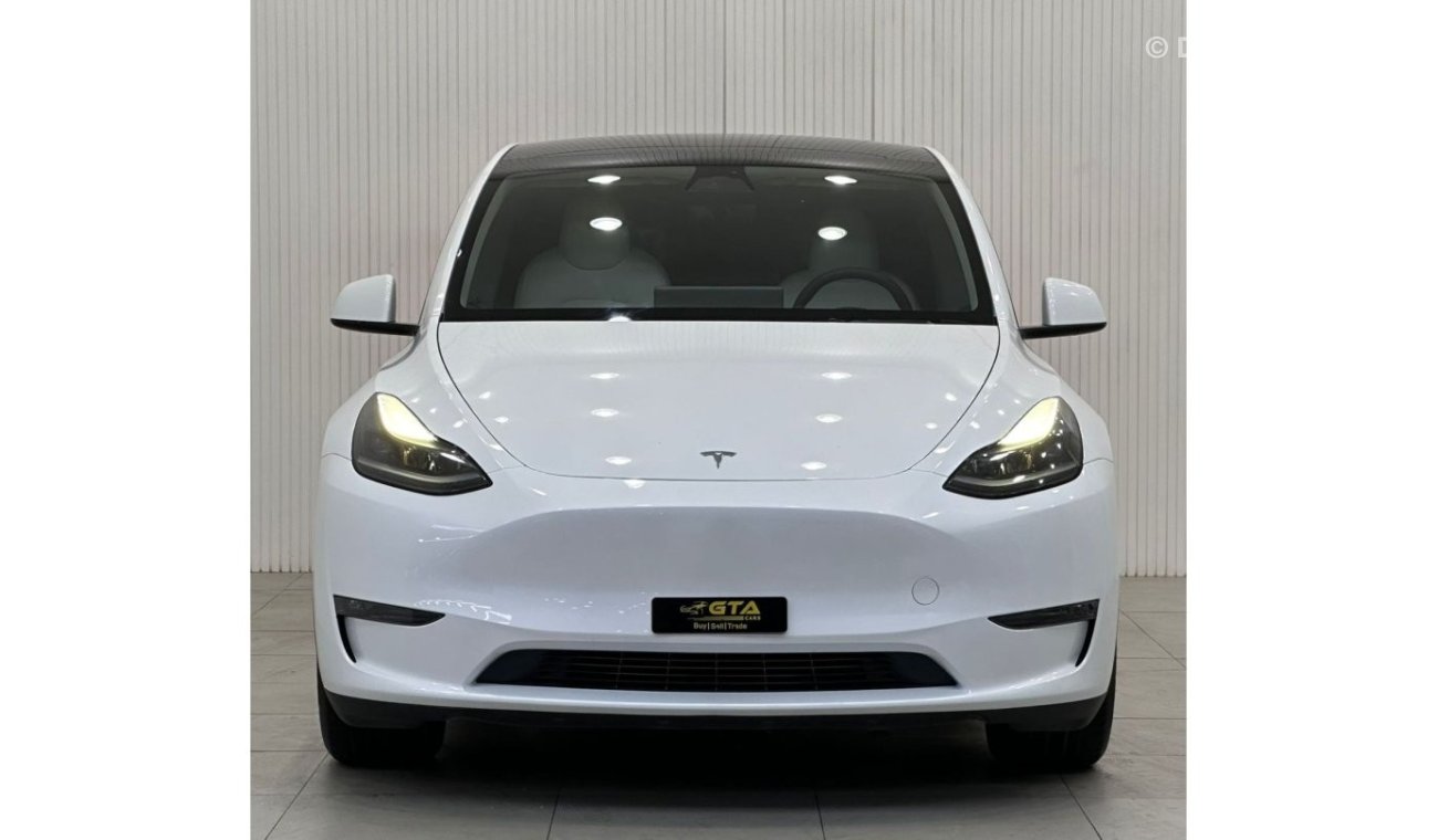 تسلا موديل Y 2023 Tesla Model Y Long Range, Nov 2026 Agency Warranty, Full Agency Service History, GCC