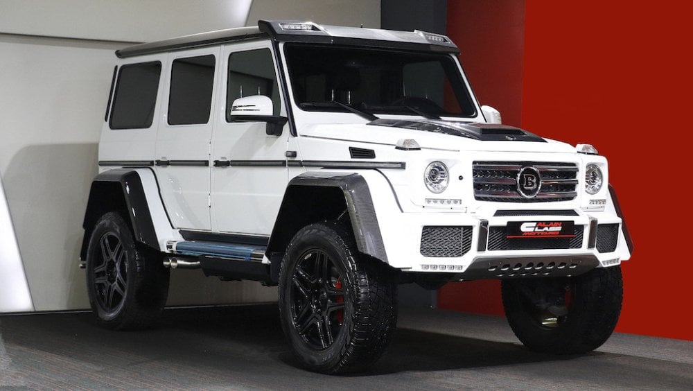 Mercedes Benz G 500 4x4 V8 Brabus For Sale White 16