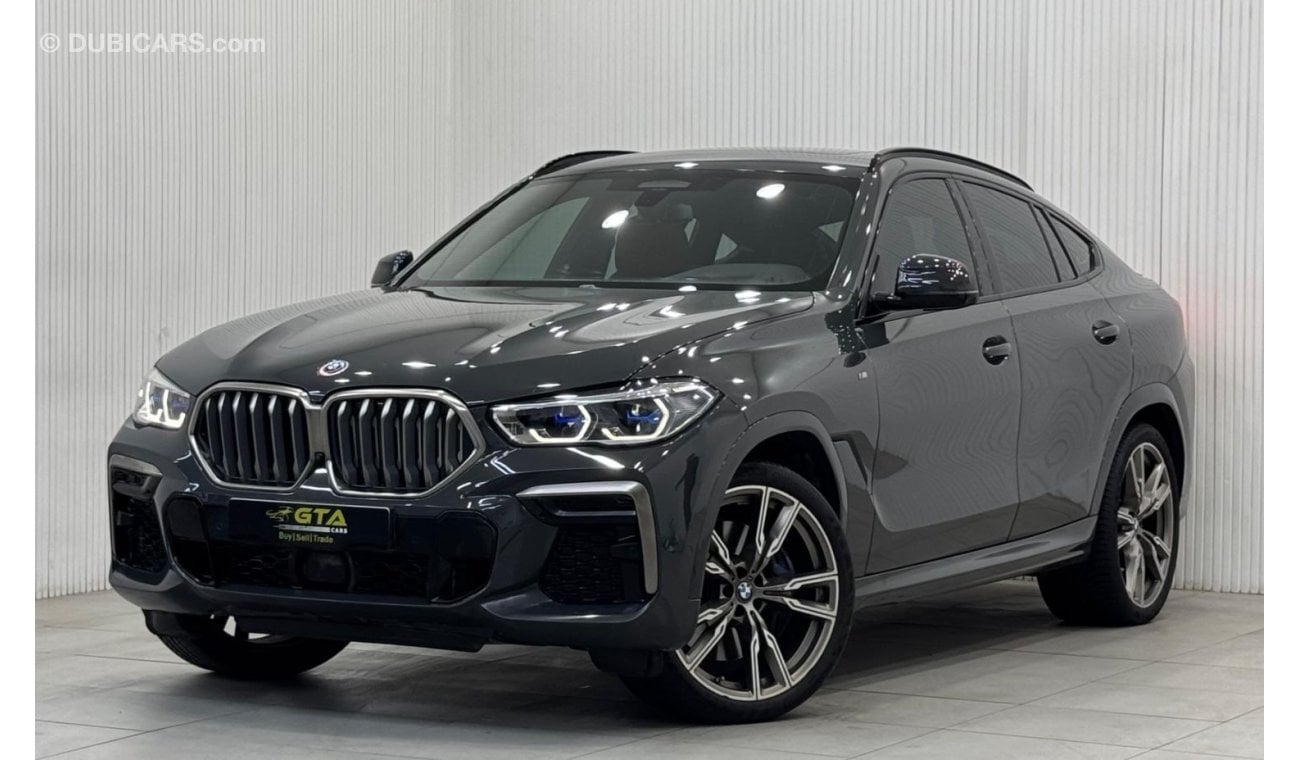 بي أم دبليو X6 2023 BMW X6 M50i, Apr 2028 BMW Warranty + Service Package, Full Service History, GCC