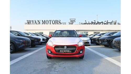 سوزوكي سويفت GLX 1.2L Suzuki Swift 1.2L Petrol FWD, Model 2024, Color Red