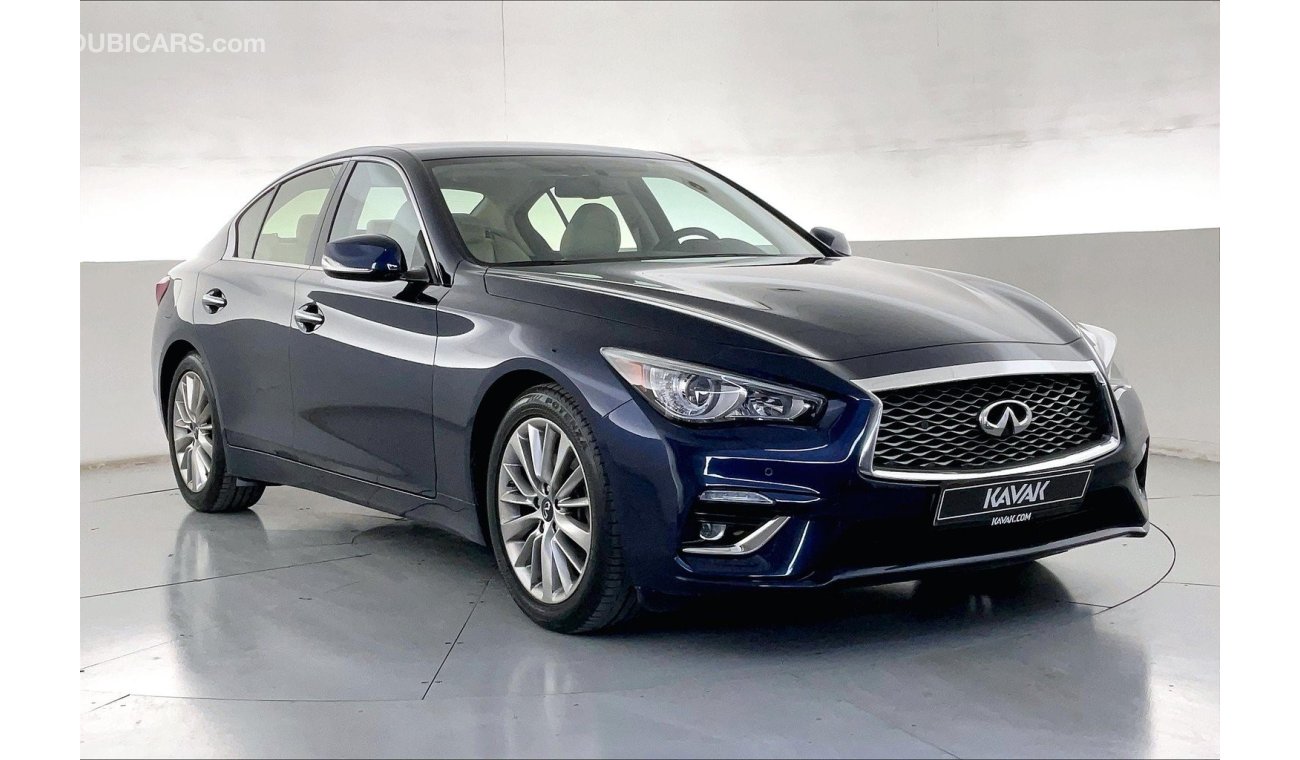 إنفينيتي Q50 Premium / Luxe | ضمان مجاني لمدة عام | 0 دفعة أولى