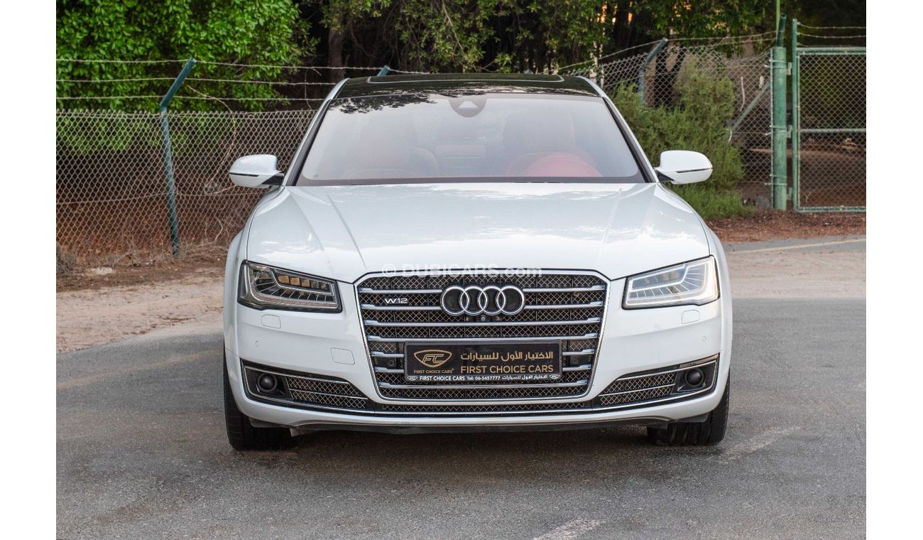 أودي A8 L W12 quattro 6.3L 2015 | AUDI A8 L W12 | 6.3L GCC SPECS | FULL AUDI SERVICE HISTOTY | UNIQUE PIECE 