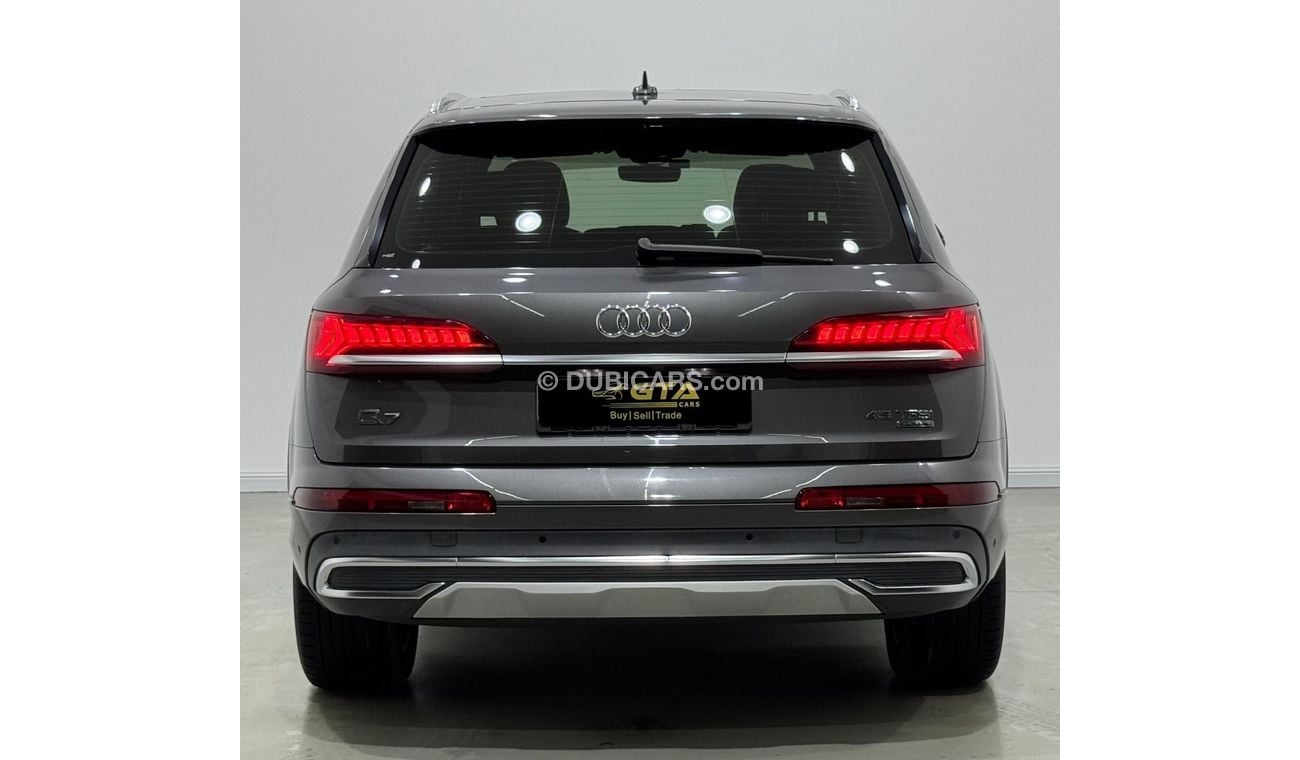 أودي Q7 45 TFSI quattro 2.0L 2022 Audi Q7 45TFSI Quattro, June 2027 Audi Warranty + Service Pack, Low Kms, G