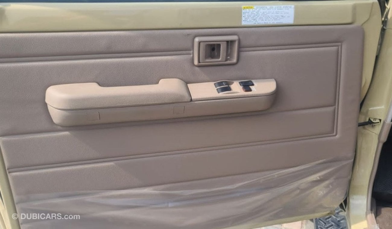 Toyota Land Cruiser Pick Up TOYOTA LC79 SINGLE CABIN 4.2L DIESEL 2023 MODEL YEAR COLOR BEIGE AND WHITE