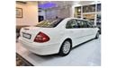 Mercedes-Benz E 320 EXCELLENT DEAL for our Mercedes Benz E320 ELEGANCE ( LIMOUSINE ) 2003 Model!! in White Color! GCC Sp