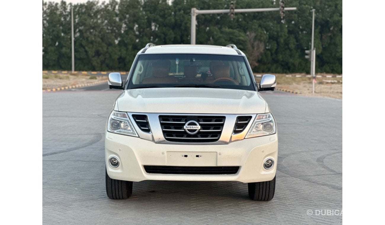 Nissan Patrol LE Platinum MODEL 2017 GCC CAR PERFECT CONDITION INSIDE AND OUTSIDE FULL OPTION 5 camera full electr