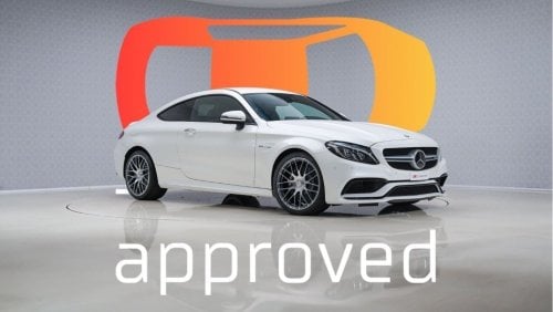 مرسيدس بنز C 63 كوبيه AMG - 2 Years Approved Warranty - Approved Prepared Vehicle