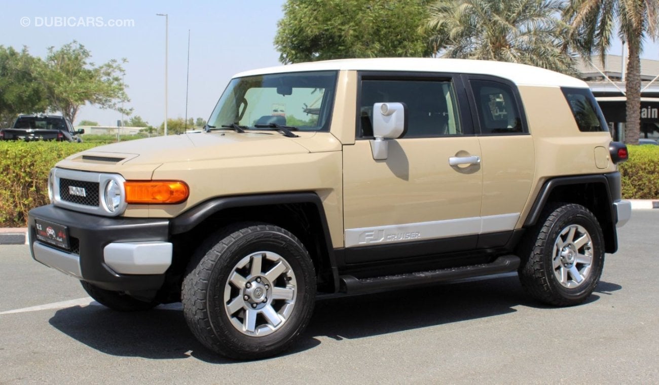 Toyota FJ Cruiser GXR TOYOTA FJ CRUISER 2021 GCC AL FUTTAIM SINGLE OWNER IN MINT CONDITION