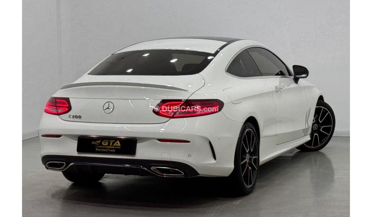 مرسيدس بنز C 200 كوبيه 2022 Mercedes Benz C200 AMG Coupe, March 2027 Mercedes Warranty + Service Pack, Low Kms, GCC