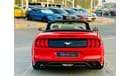 Ford Mustang EcoBoost Convertible | Monthly AED 1520/- | 0% DP | Blindspot | Touch Sceen | # 02676