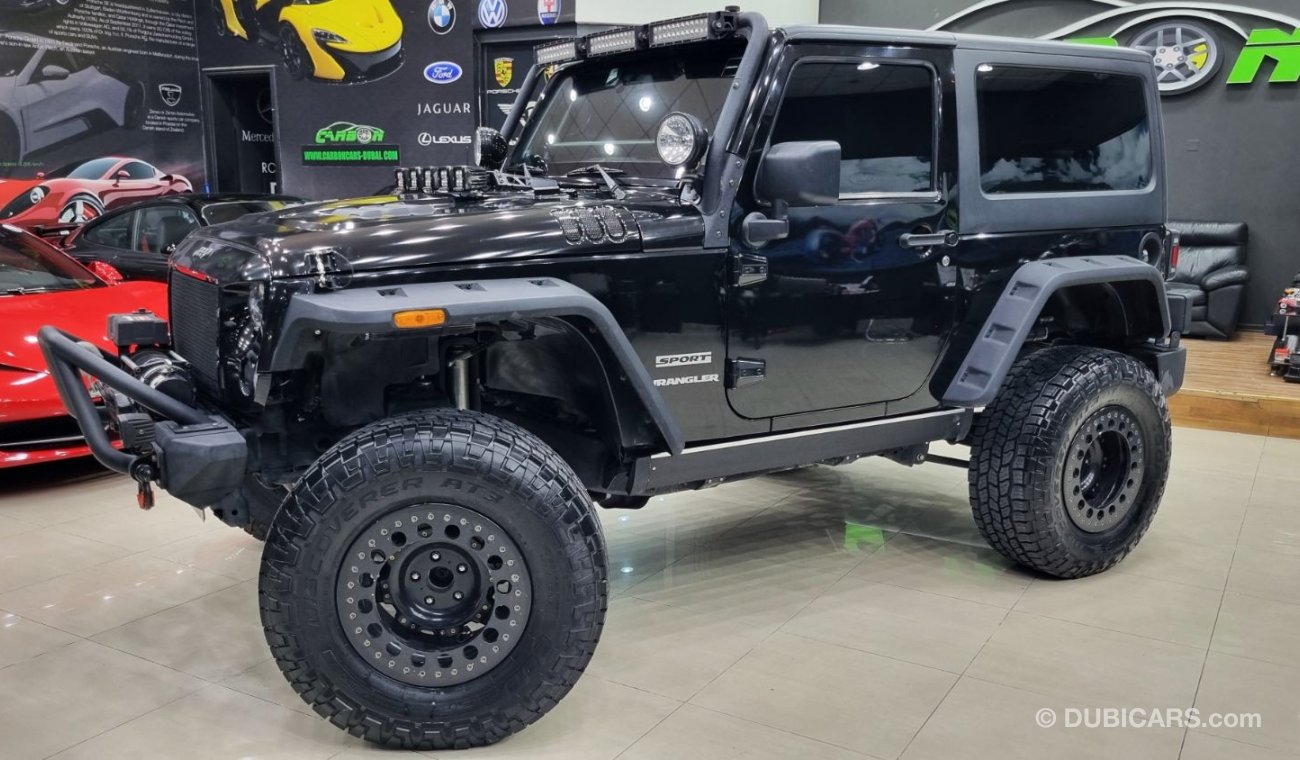 Jeep Wrangler JEEP WRANGLER SPORT 2013 IN VERY GOOD CONDITION WITH LOTS OF MODIFICATION