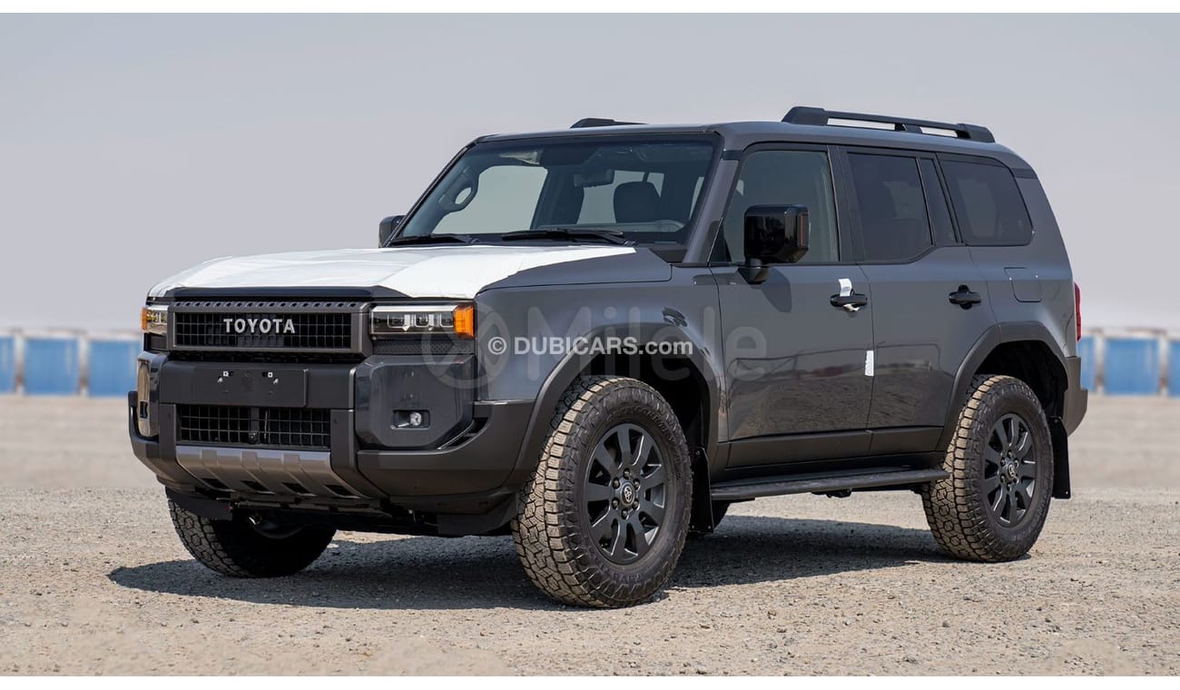 تويوتا برادو 250 WX 2.4L PETROL ADVENTURE - GREY: NEW SHAPE (EXPORT ONLY)