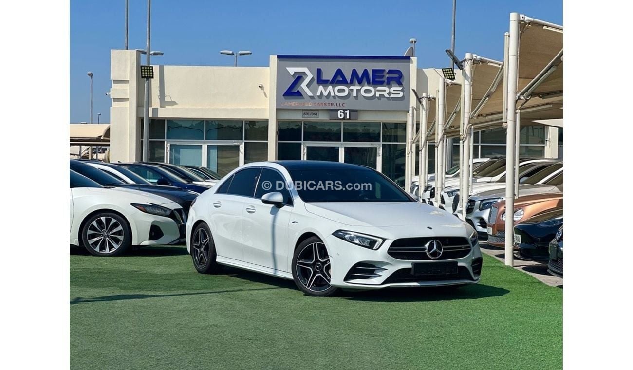 مرسيدس بنز A 35 AMG Premium + 2.0L 2100 Monthly payments / A35 AMG / 2021 / Low mileage and Original paint