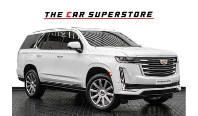 كاديلاك إسكالاد Sport Platinum 6.2L 4WD 2022 I CADILLAC ESCALADE 600 I PLATINUM I REAR ENTERTAINMENT I WARRANTY