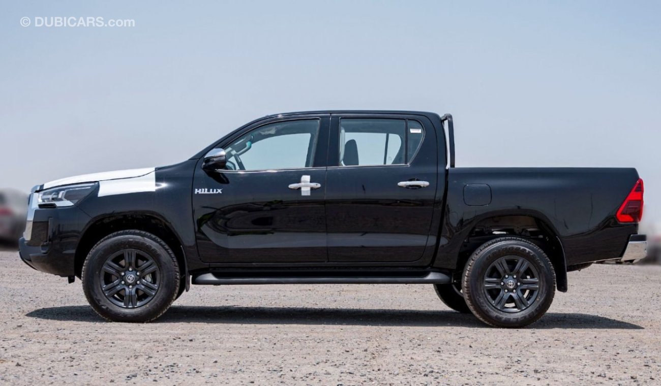 تويوتا هيلوكس TOYOTA HILUX DC 2.4D AT 4X4 MY2024 – BLACK