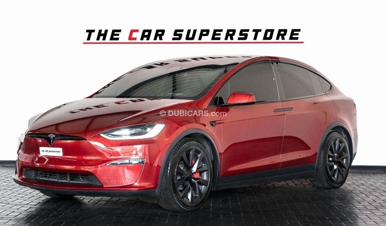 Tesla Model X 2023-TESLA MODEL X PLAID 6 SEATER-GCC-SERVICE CONTRACT-WARRANTY 2 YEARS OR 80,000 KM