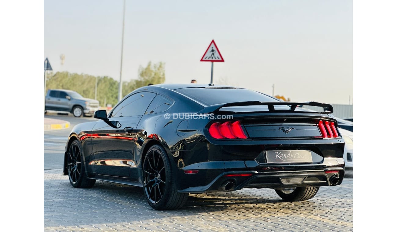 Ford Mustang EcoBoost | Monthly AED 890/- | 0% DP | Shelby Kit | Custom Rims | Touch Screen | # 78237