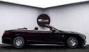 مرسيدس بنز S650 Maybach Cabriolet 1 of 300 2018 - Euro