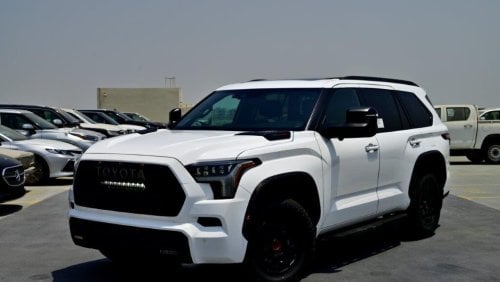 تويوتا سيكويا TRD Pro Hybrid V6 3.5L Turbo 4WD 7-Seater Automatic