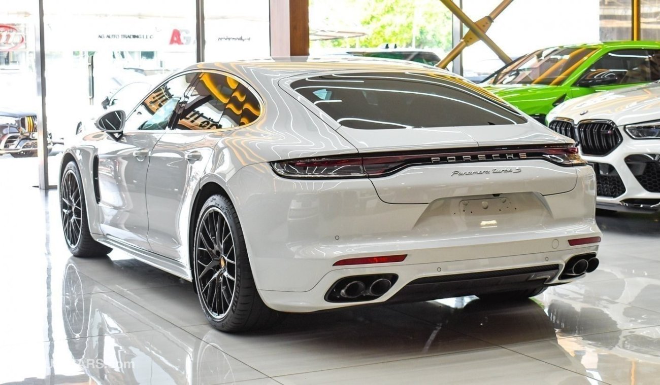 بورش باناميرا توربو أس PORSCHE PANAMERA TURBO S 4.0L V8 TWIN-TURBO 2021